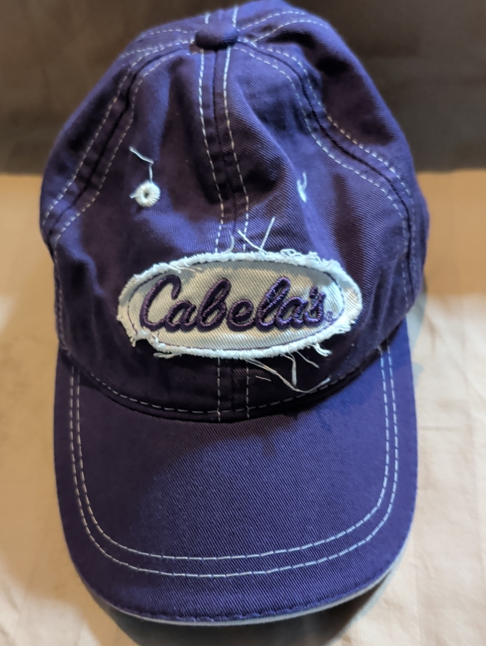 Cabela's Purple Distressed Baseball Cap